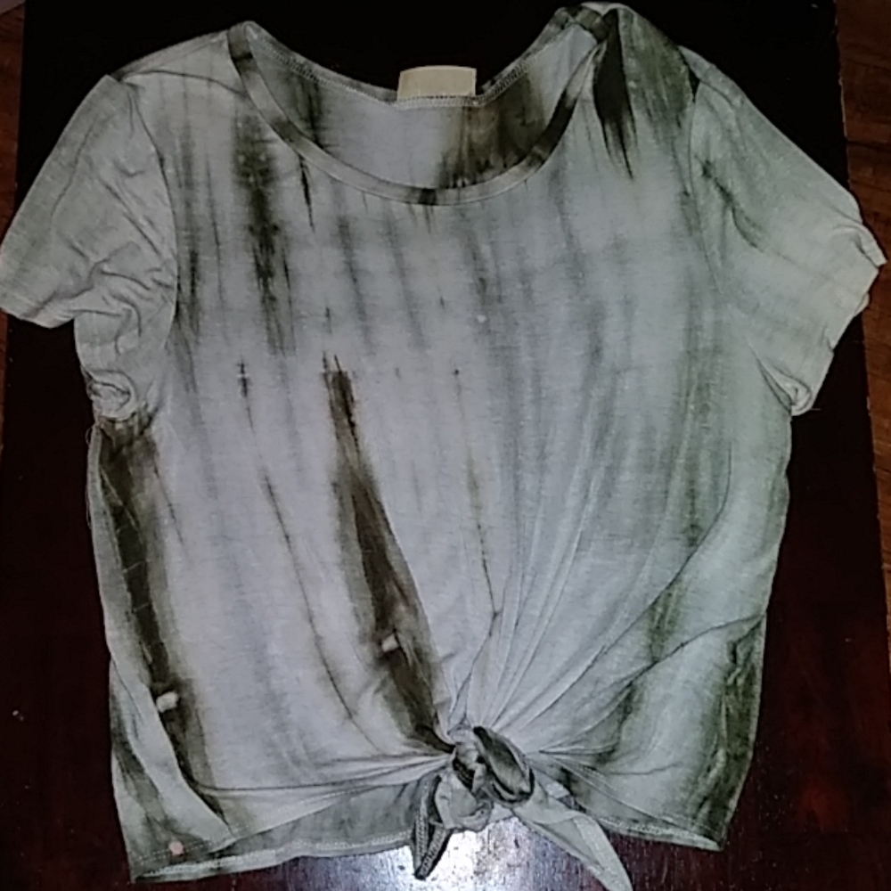 Tie-dye crop top